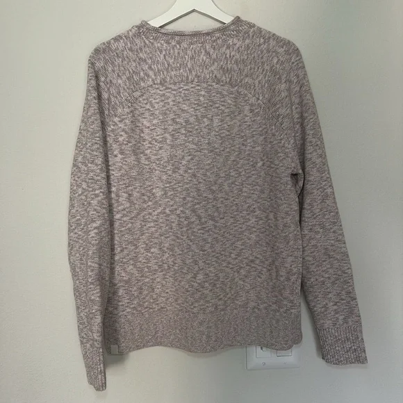 NWOT Lululemon Boxy Cotton-Blend Velvet Dust Gray Lavender Sweater size medium - Picture 7 of 8
